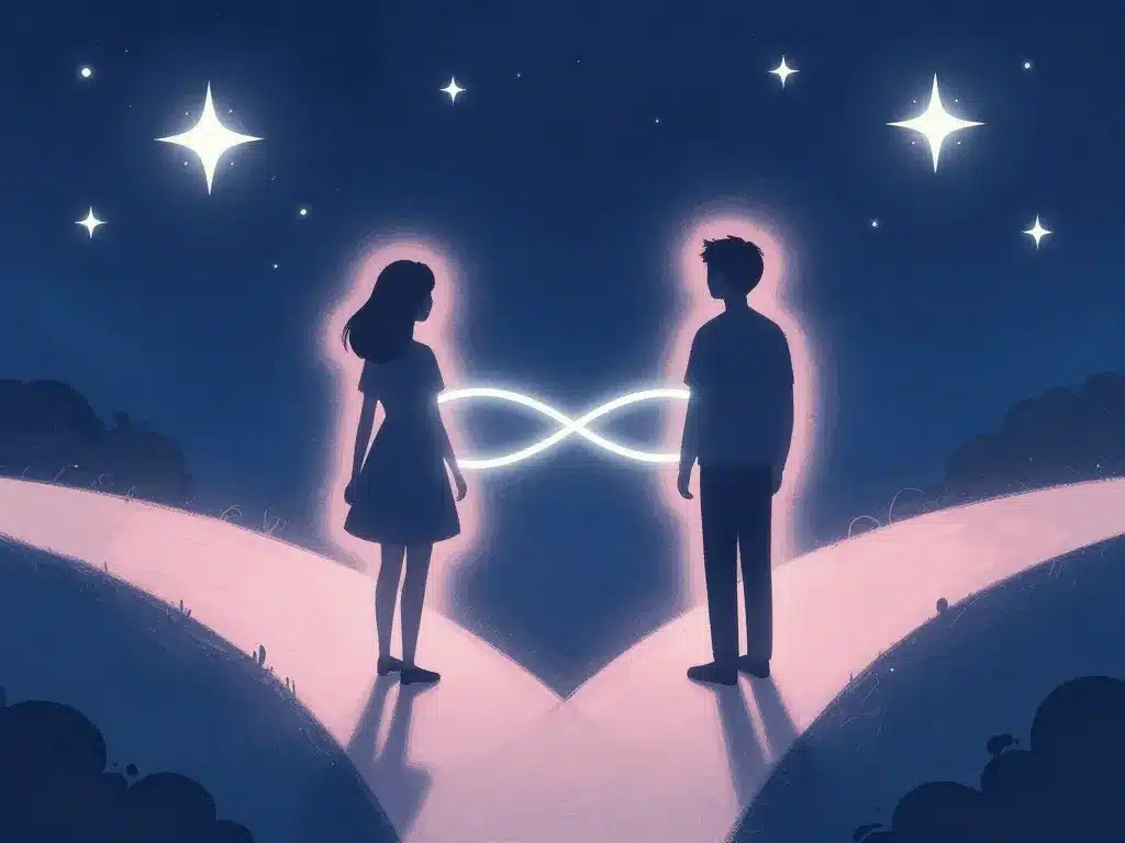 00h44 signification image amour flamme jumelle