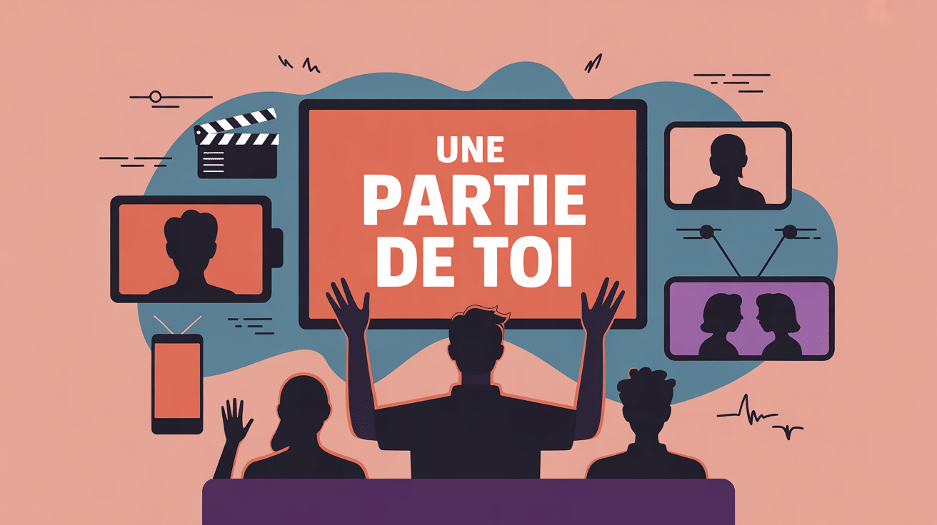 distribution de une partie de toi via streaming, cinéma et réseaux
