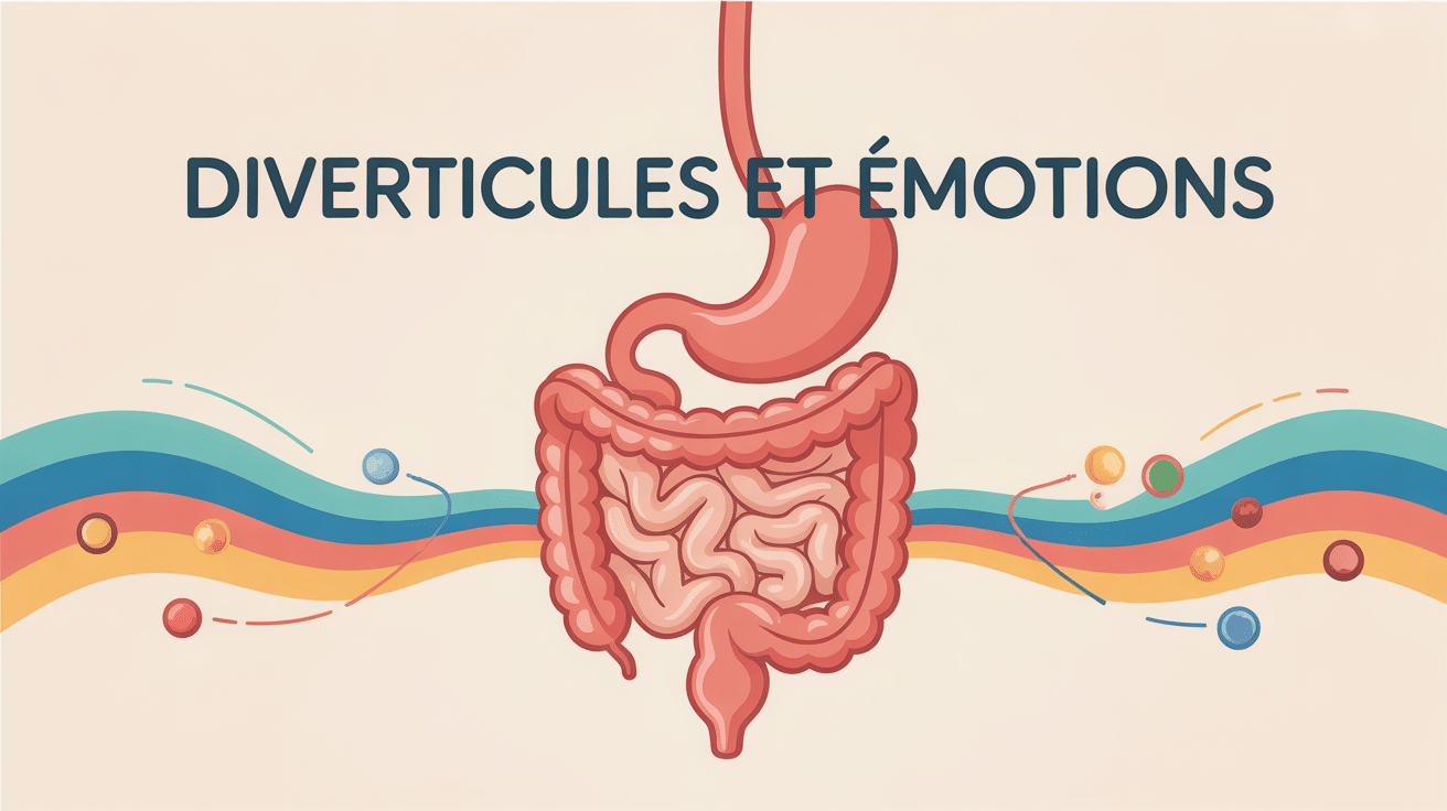 Diverticule cause émotionnelle image abdomen et émotions