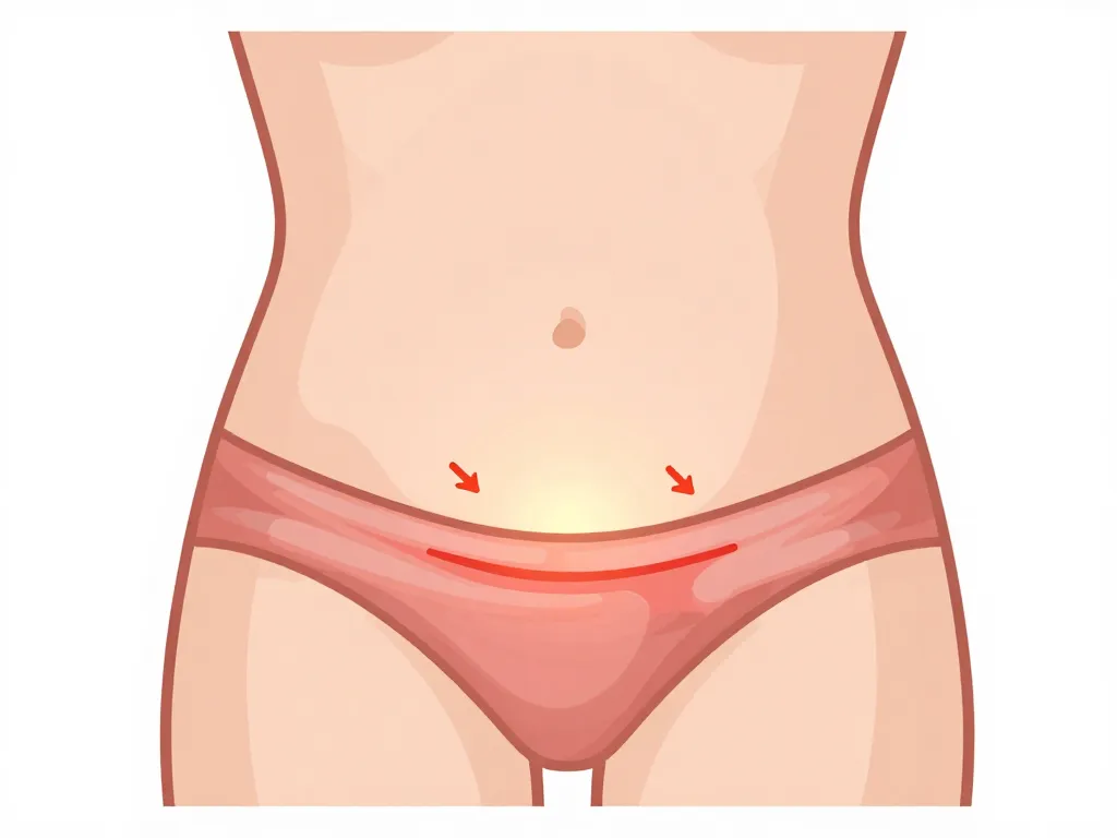 schéma douleur nombril 1 mois après coelioscopie cutaway cicatrisation