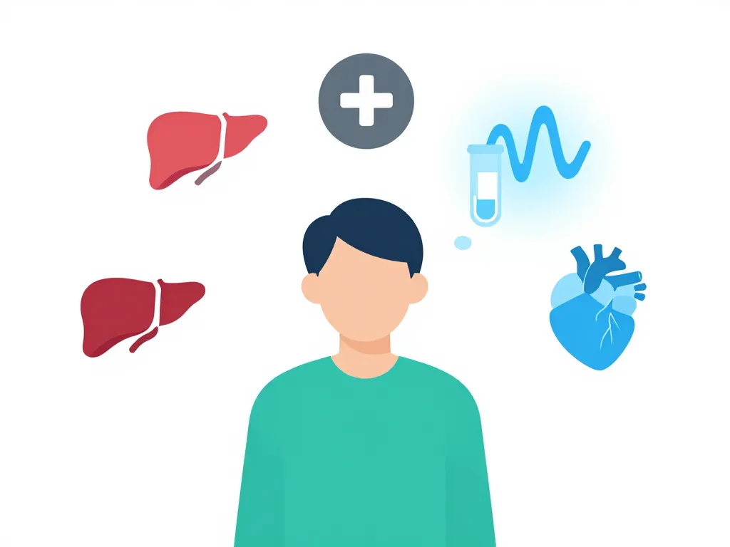 Image symbolic ferritine élevée témoignage anxiété et calme