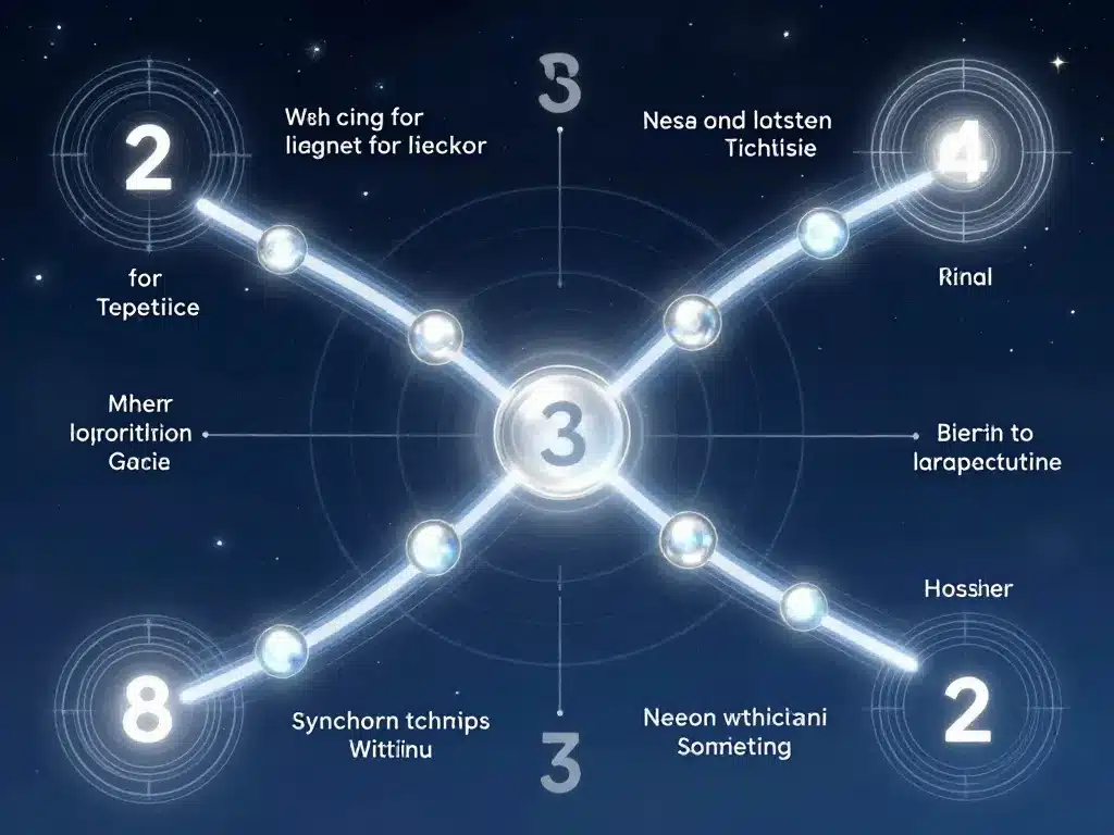 concept diagramme flamme jumelle date de naissance synchronicités