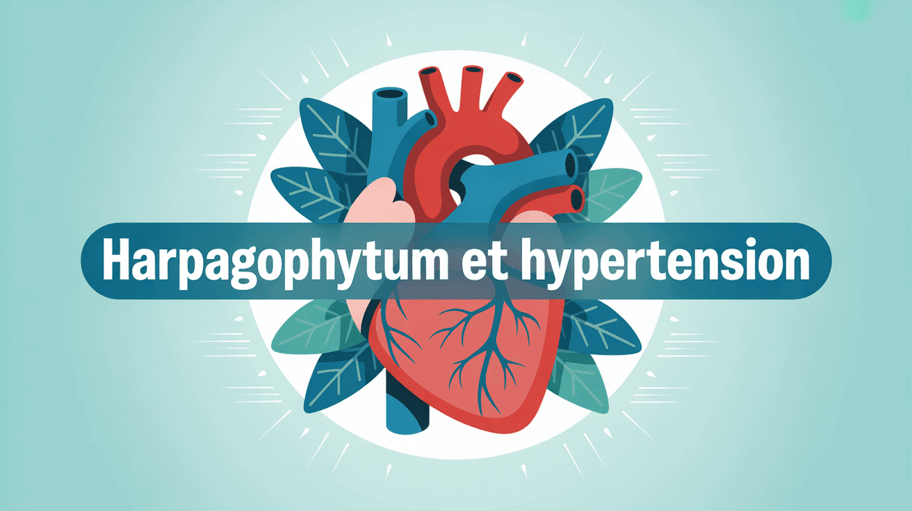 illustration centrale sur harpagophytum et hypertension