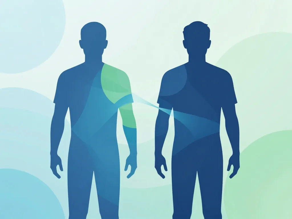 concept diagramme il est le même que moi ressemblance et différence