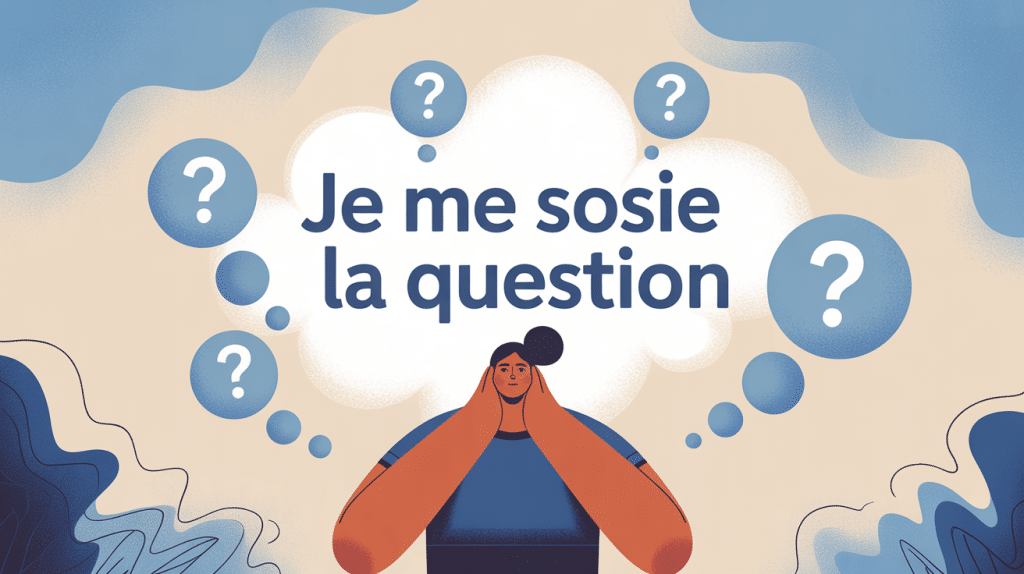 je me suis posée la question illustration développement personnel