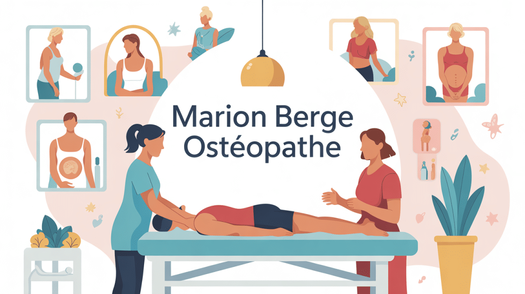 marion berge ostéo séance spécialiste ambiance accueillante