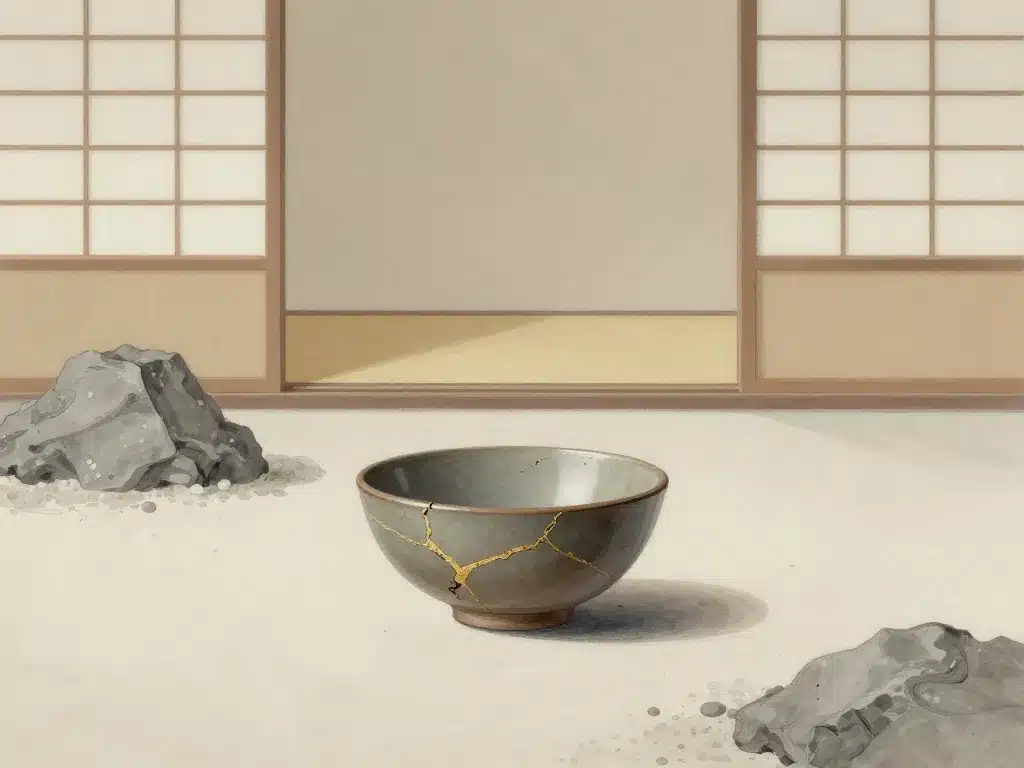 Minimaliste japonais symboles zen et harmonie