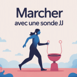 peut on marcher avec une sonde jj image rétablissement urinaire