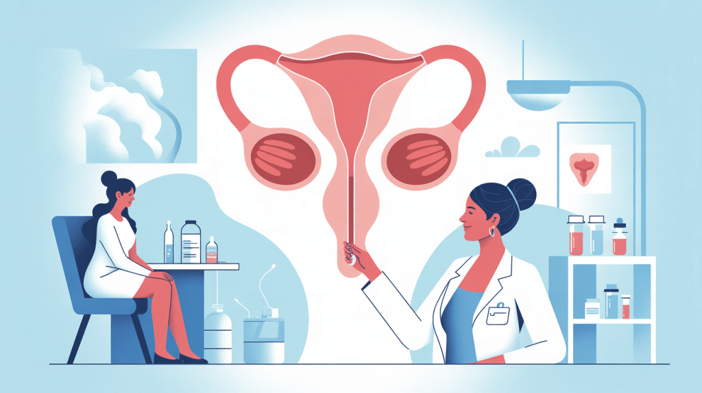 prelevement vag illustration santé femme