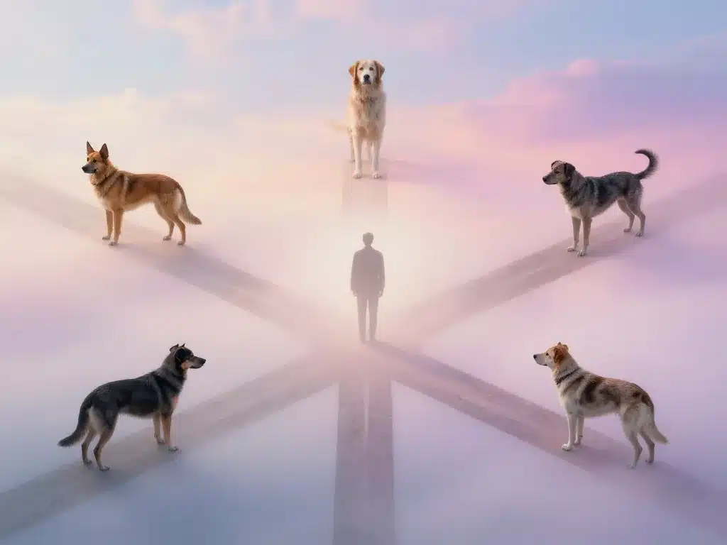 rever de son chien mort illustration scenarios symboles deuil