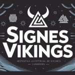 composition de signes vikings runes marteau de Thor Valknut