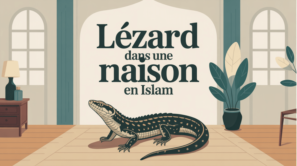 Signification lézard dans une maison en islam vue spirituelle