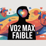 VO2 max faible danger symbole santé cœur souffle effort
