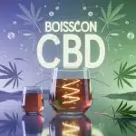 Boisson CBD apaisante sans alcool, détente maîtrisée
