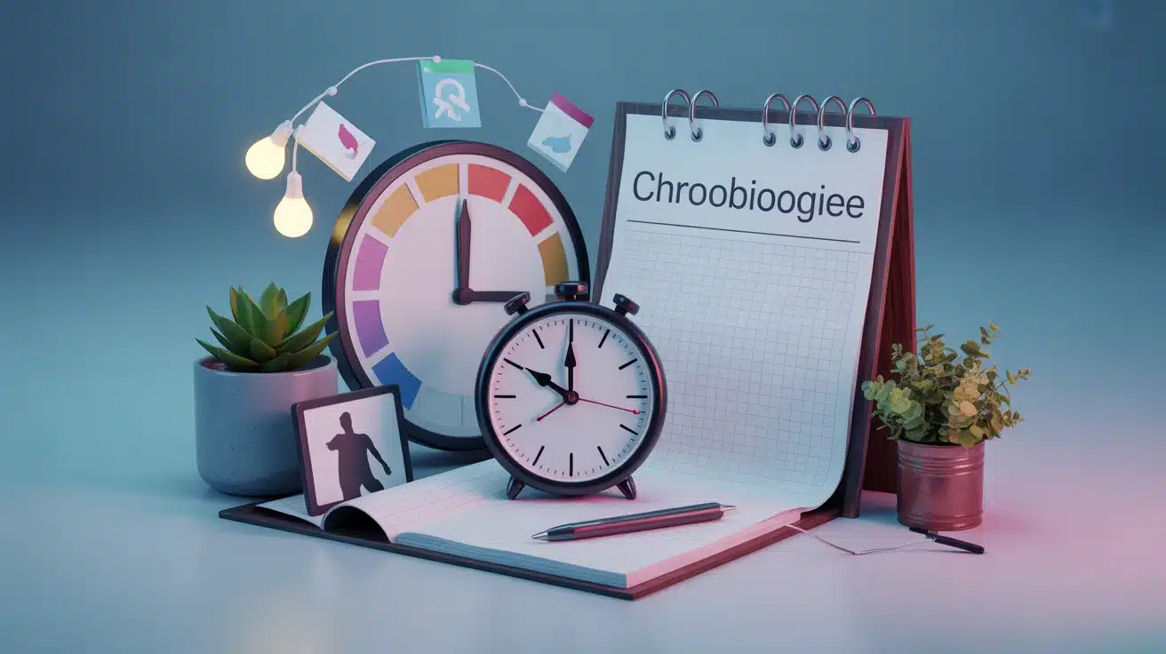 Illustration chronobiologie : journée parfaite, 6 heures de travail et sieste stratégique