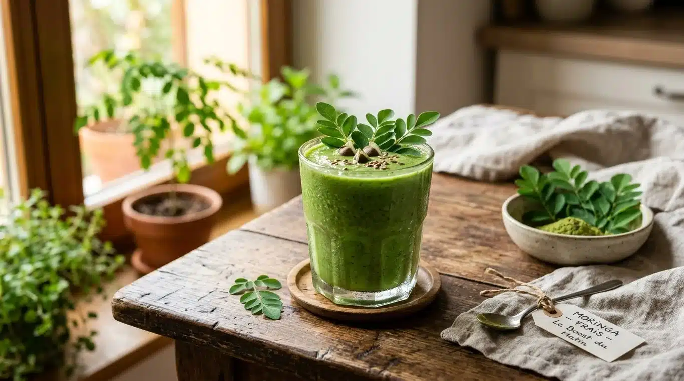 Smoothie au moringa