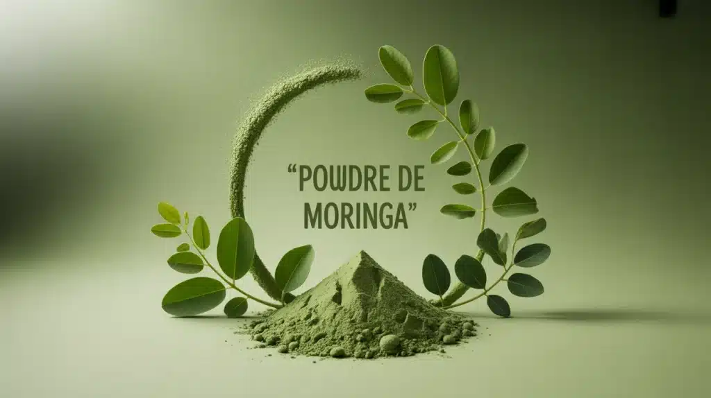 Poudre de moringa pour l’énergie et les protéines
