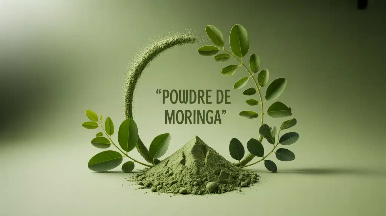 Poudre de moringa pour l’énergie et les protéines