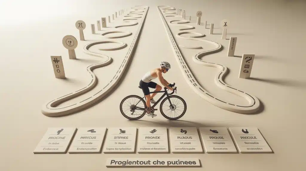 Programme entraînement vélo route PDF 4 cycles et 80/20