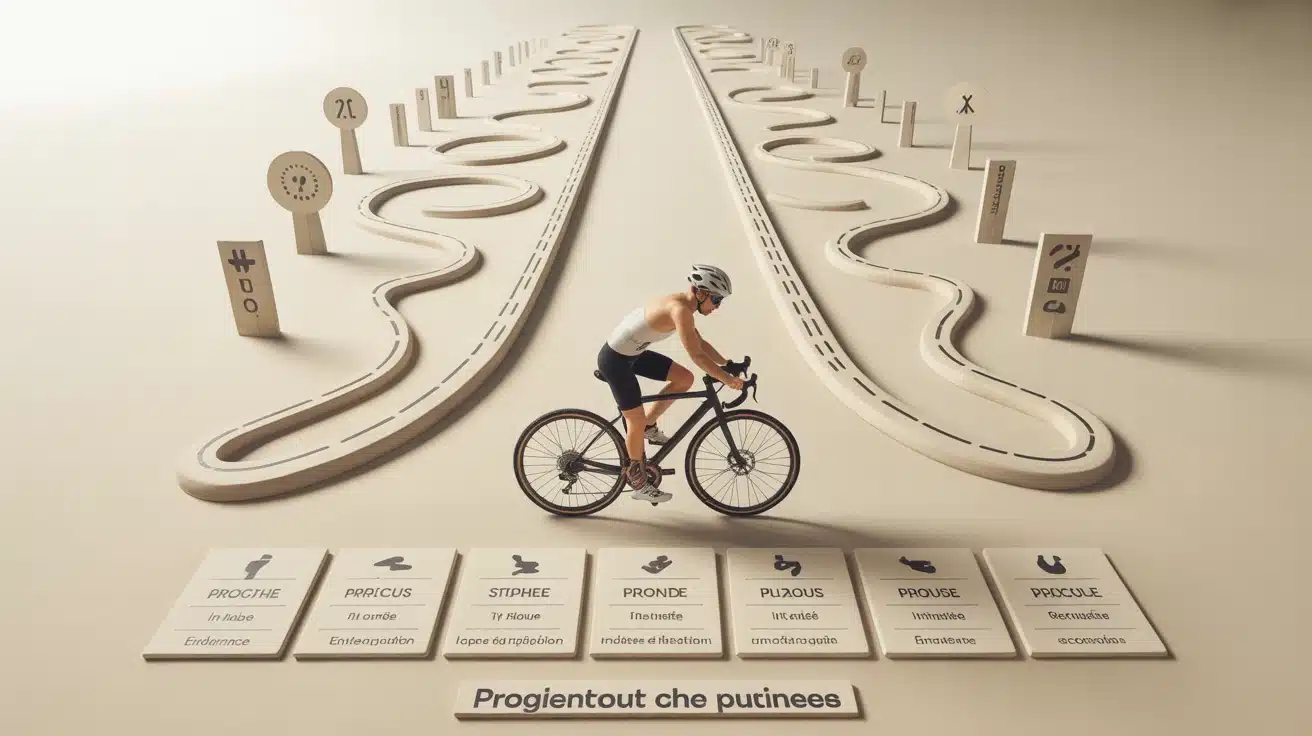 Programme entraînement vélo route PDF 4 cycles et 80/20
