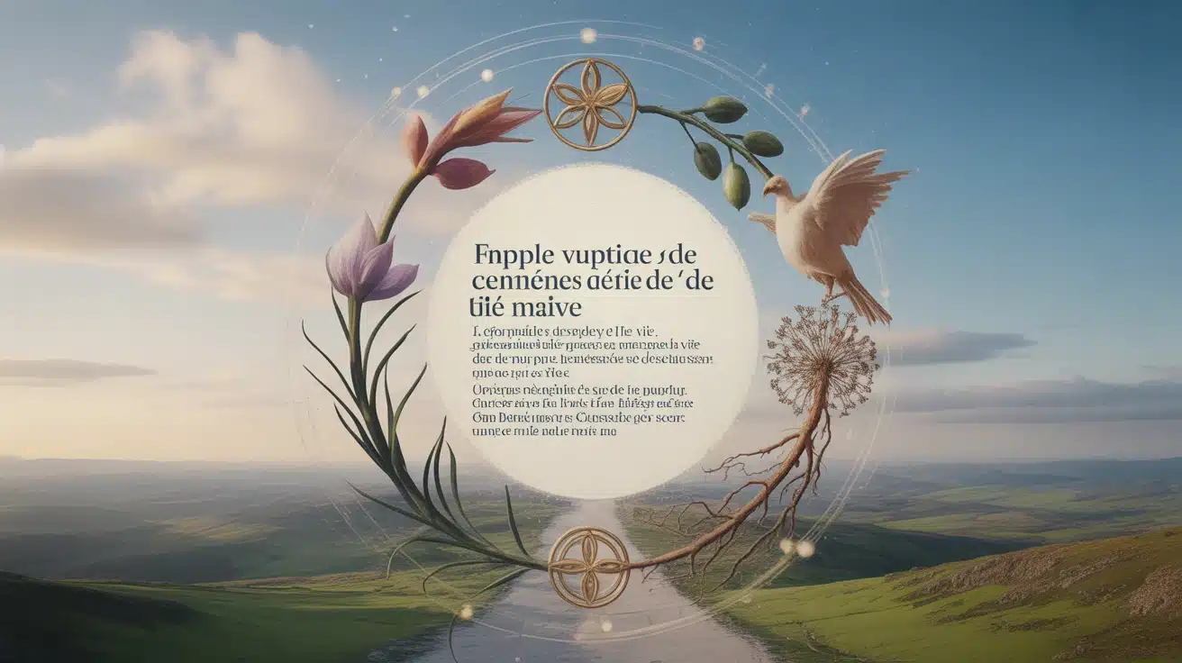 Symbole de la vie, géométrie sacrée et renaissance lumineuse