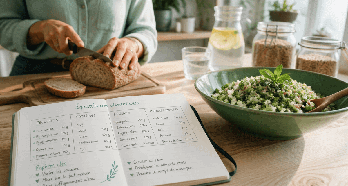 aliments riches en glucides a eviter sur une table avec nutritionniste