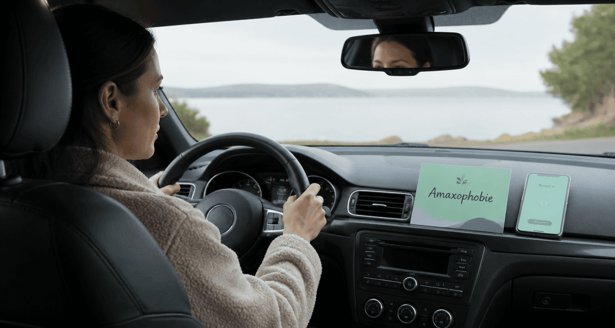 amaxophobie traitement femme conduite voiture