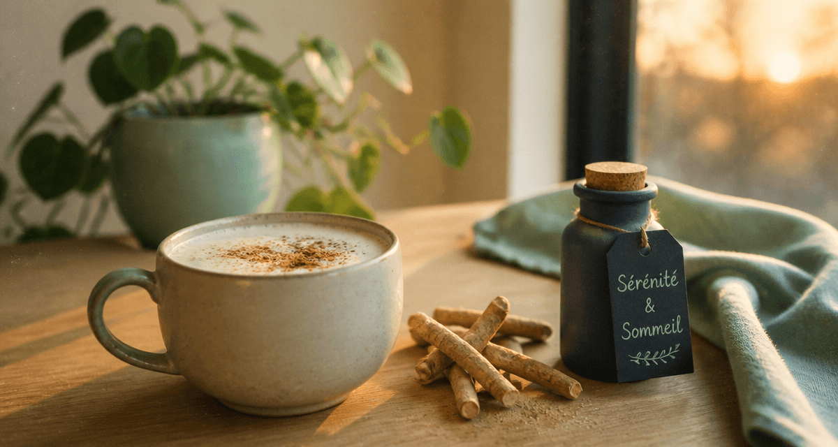 ashwagandha effet au bout de combien de temps moon milk racines