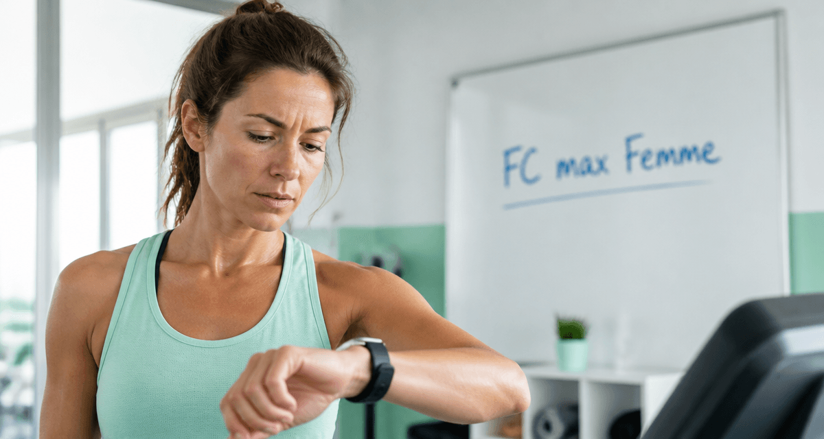 calcul fc max femme sur tapis de course