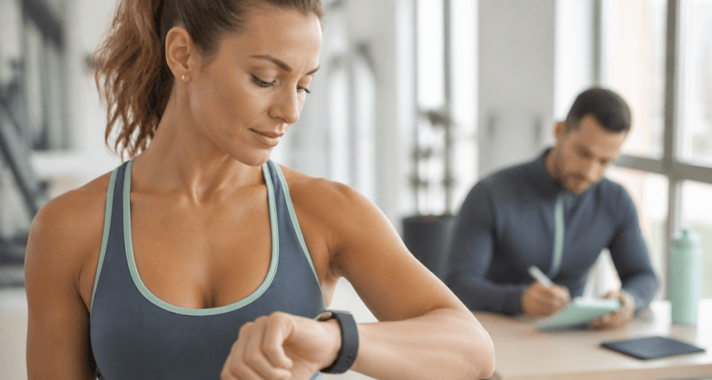 calculer la frequence cardiaque femme montre cardio