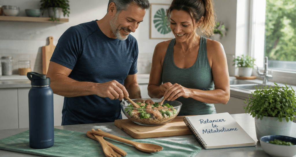 comment augmenter son metabolisme apres 50 ans homme femme salade
