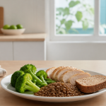 comment faire baisser la glycemie assiette saine