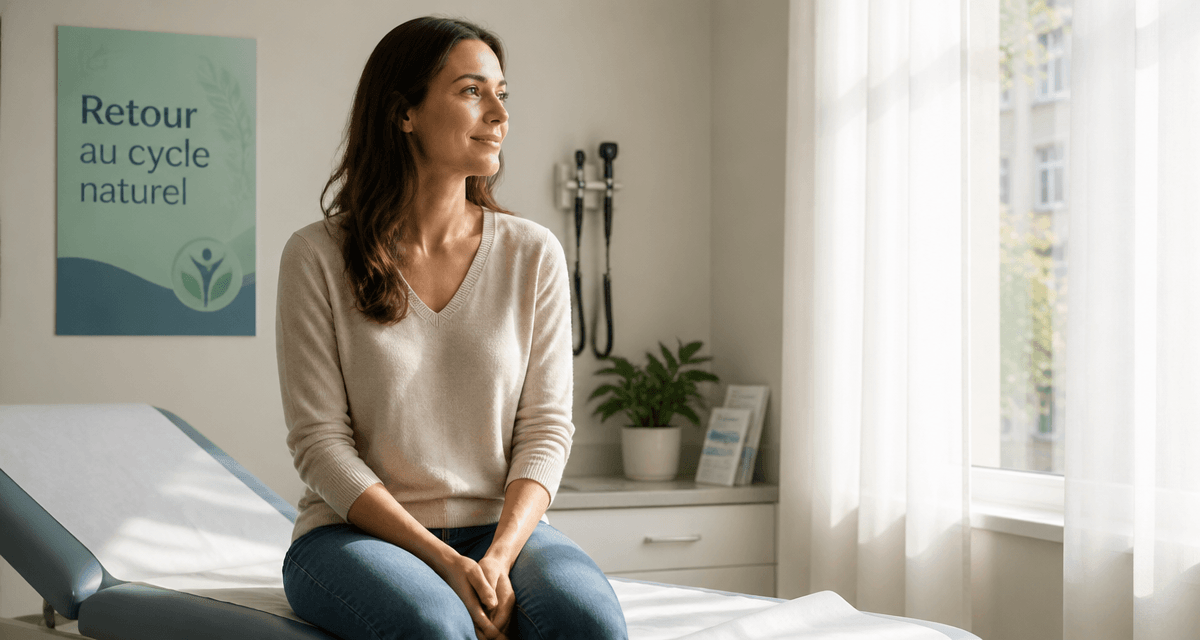 cycle perturbé après retrait stérilet cuivre, femme cabinet médical