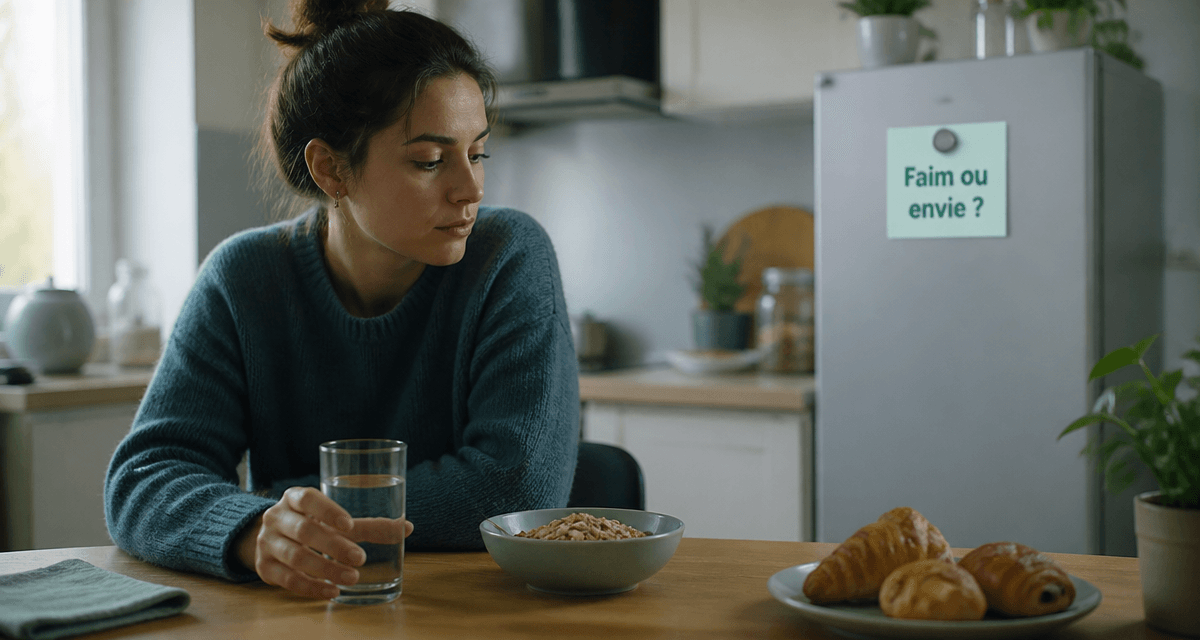 j ai faim tout le temps femme verre d eau cuisine
