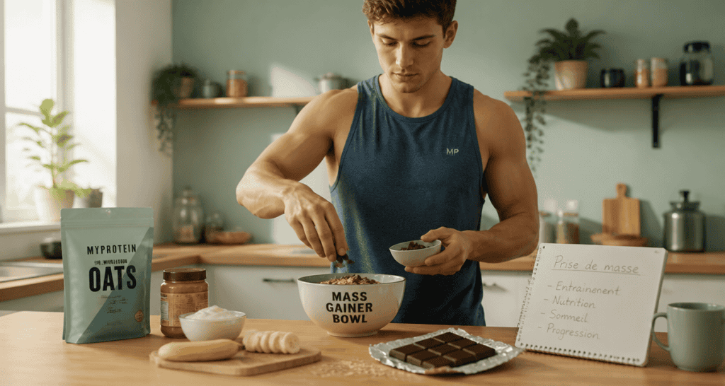 Manger prise de masse bol sportif ingrédients