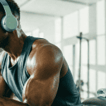 musique pour entraînement athlète casque smartphone