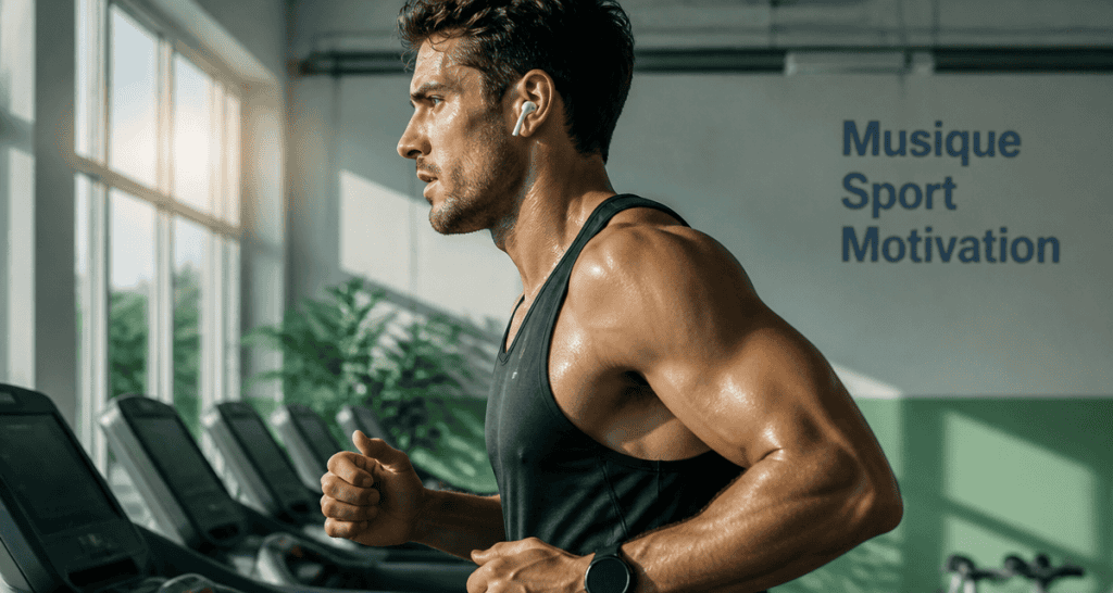musique sport motivation athlète tapis