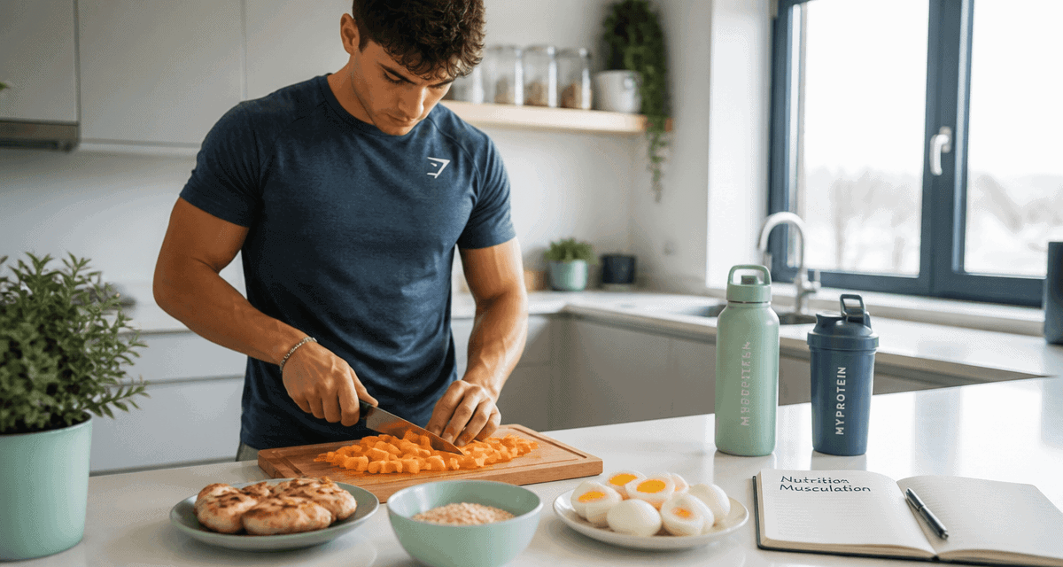 nutrition pour la musculation jeune sportif cuisine