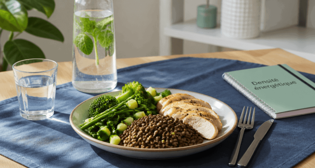 Que faut il manger pour perdre du poids assiette équilibrée