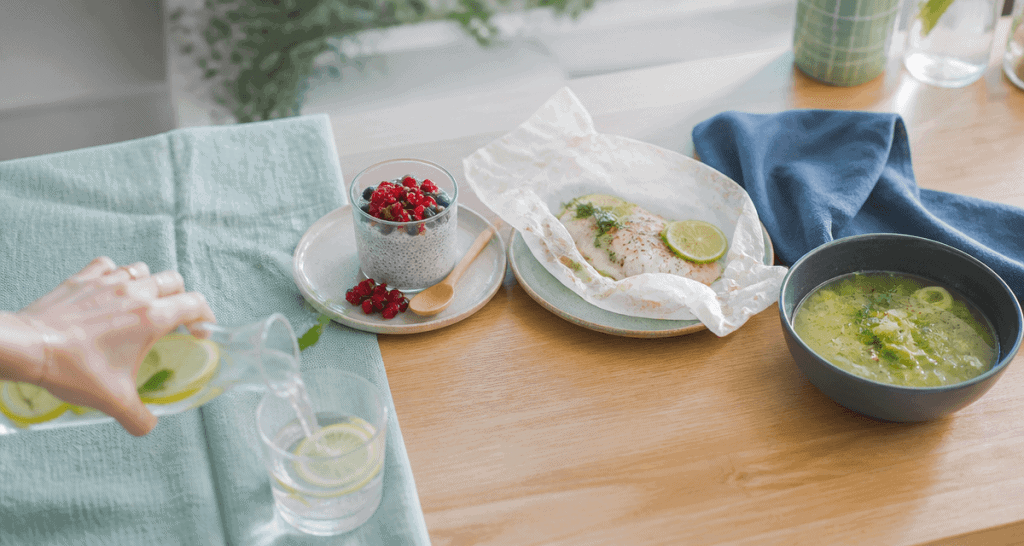 recette pour maigrir le ventre assiettes saines