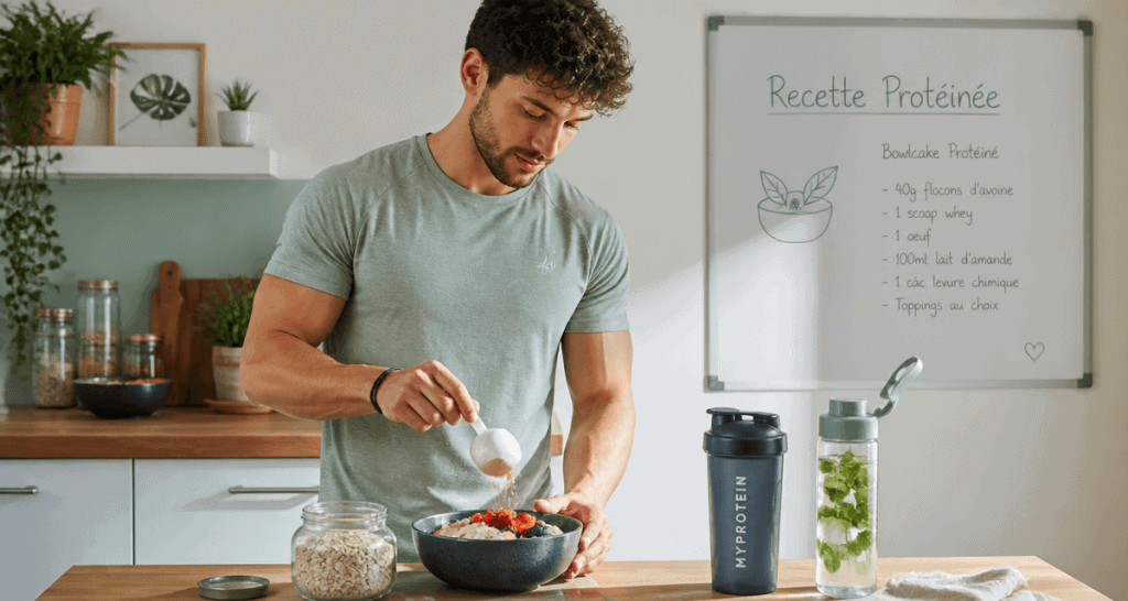recette riche en proteine musculation bowlcake skyr fruits