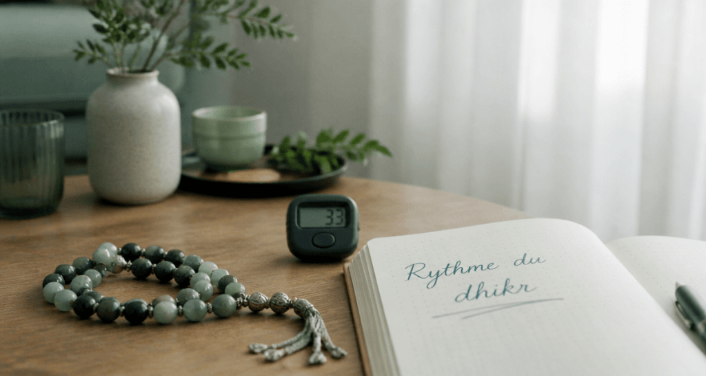 tasbih en perles naturelles et digital