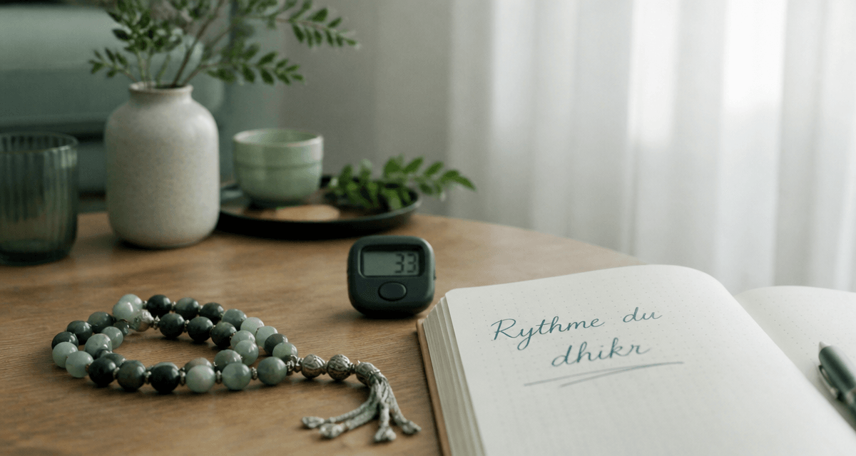 tasbih en perles naturelles et digital