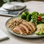 2000 calories par jour : menu équilibré type, portions