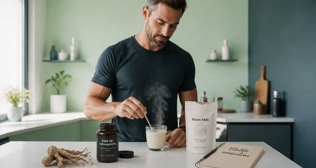 ashwagandha : bienfaits homme, racine et moon milk