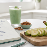banane et triglycérides sur plan de travail santé