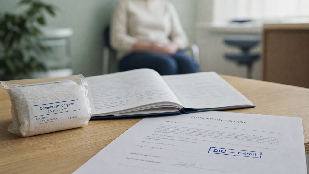 Effet après retrait stérilet : consultation et retour à la normale