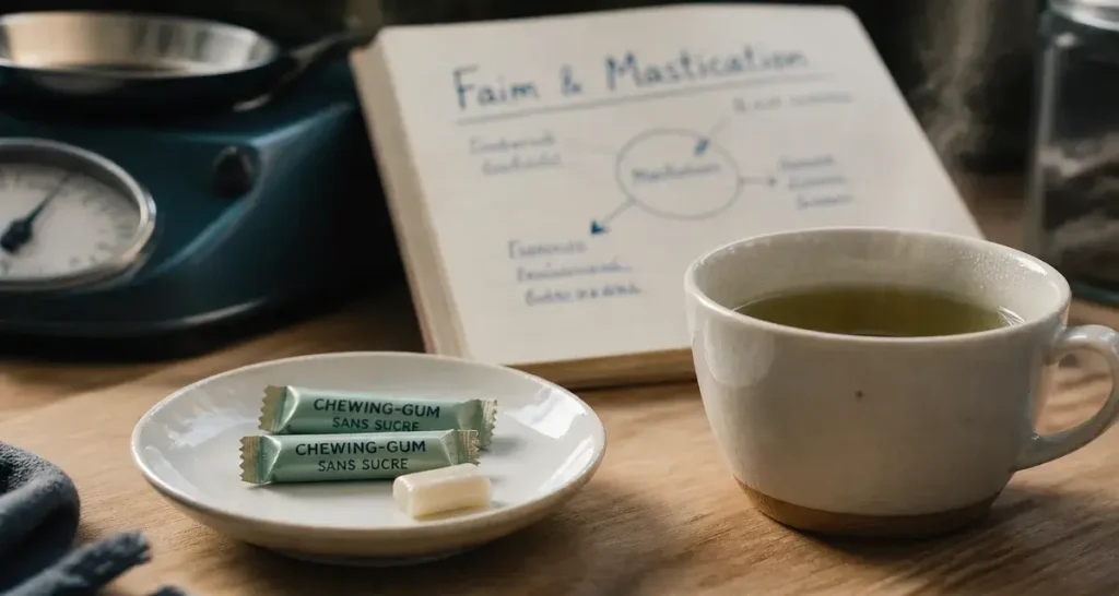 Est ce que les chewing gum font grossir ? Chewing-gums sans sucre sur table