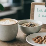 Lait d avoine pour maigrir : tasse au coffee shop