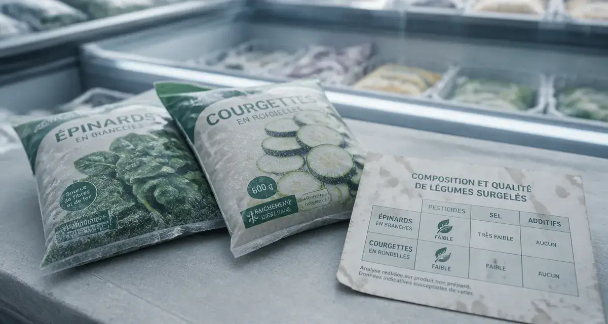 Les marques de légumes surgelés à éviter : pesticides et excès de sel